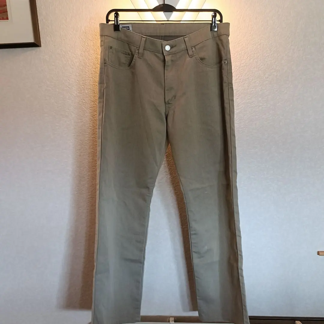 Thumbnail of EDWIN 403 Coolflex Beige Straight Denim, Size 33
