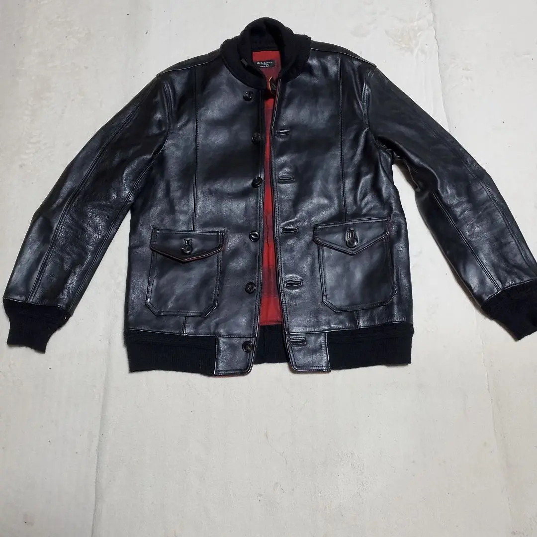 Old Joe Company A1ブラック 馬革 2025年最新】OLDJOE&CO. メンズ レザージャケット・ライダースの