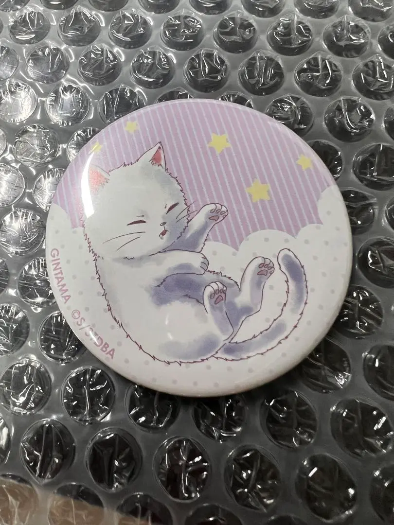 Amazon.co.jp: 銀魂 坂田銀時 ギン猫 缶バッジ : ホビー