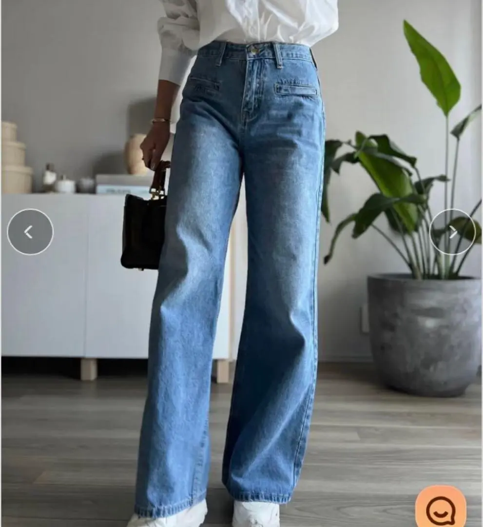 Thumbnail of NUANCE Chisian Straight Denim Pants S