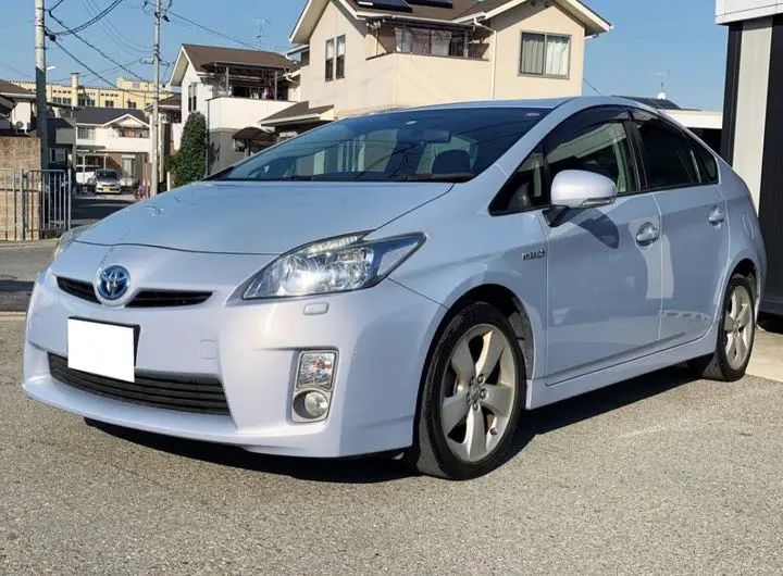 トヨタ プリウス 30 純正サイドミラー本体左右 セット ライト
