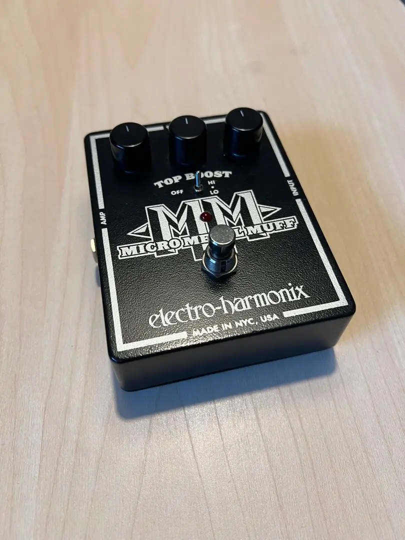 状態綺麗✨ メタルマフ harmonix MICRO L MUFF Electro-Harmonix Micro Metal Muff | Reverb
