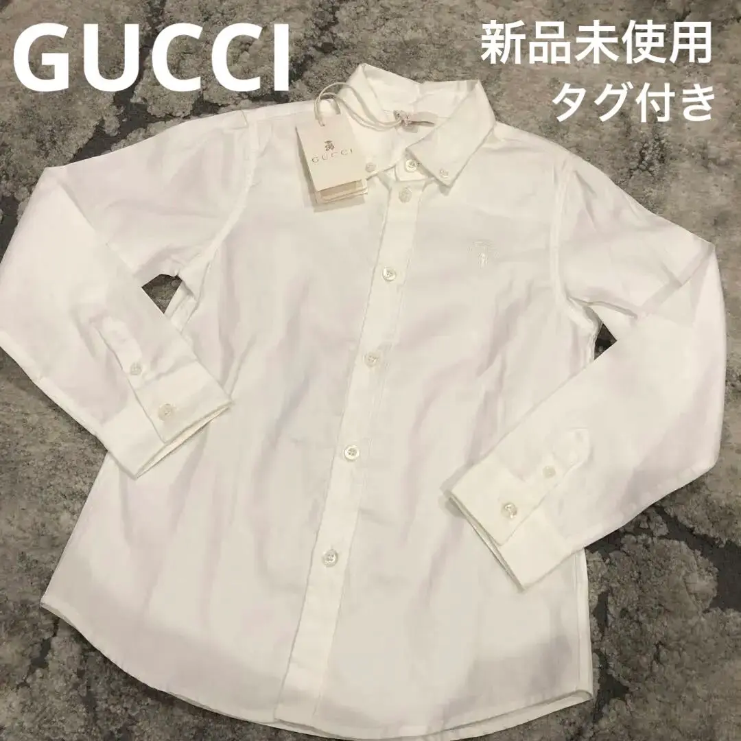 GUCCI 子供服　キッズ　長袖シャツ　刺繍 2025年最新】GUCCI 子供用長袖シャツ・ブラウスの人気アイテム