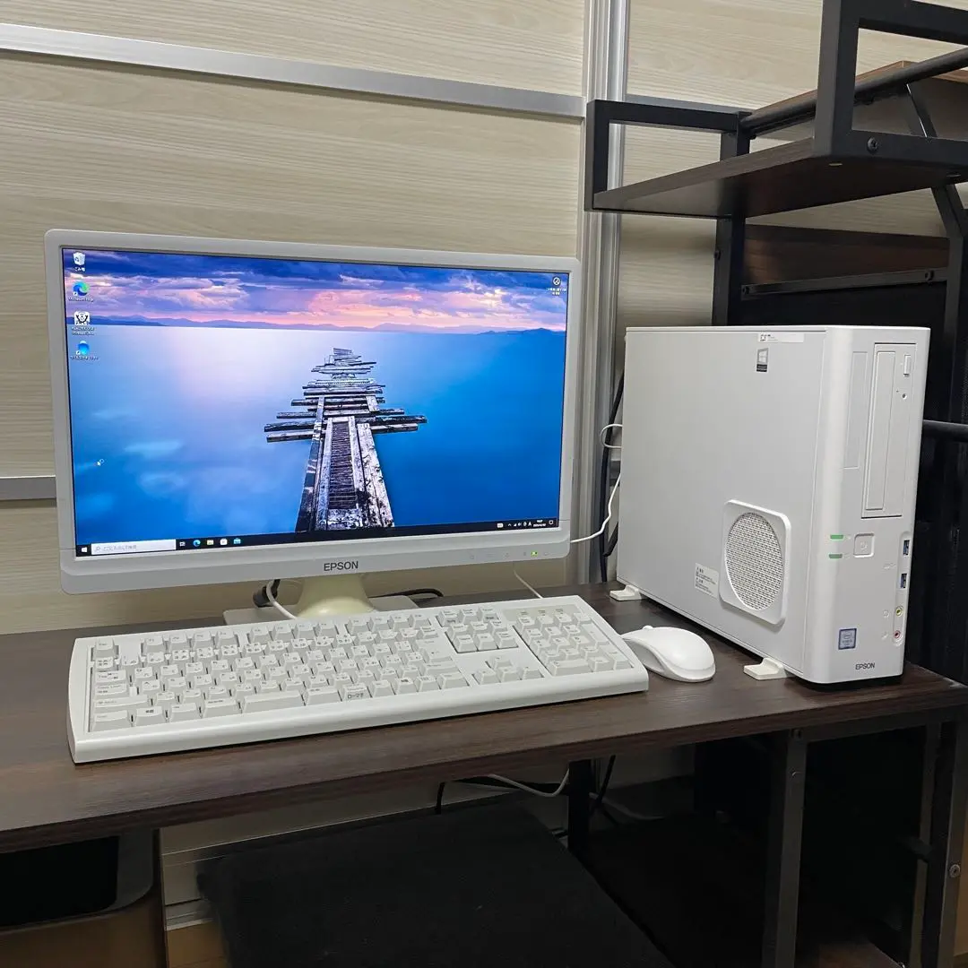 EPSON - 【即使用OK】Windows10  デスクトップパソコン エプソン デスクトップパソコン｜スマホ、タブレット、パソコン