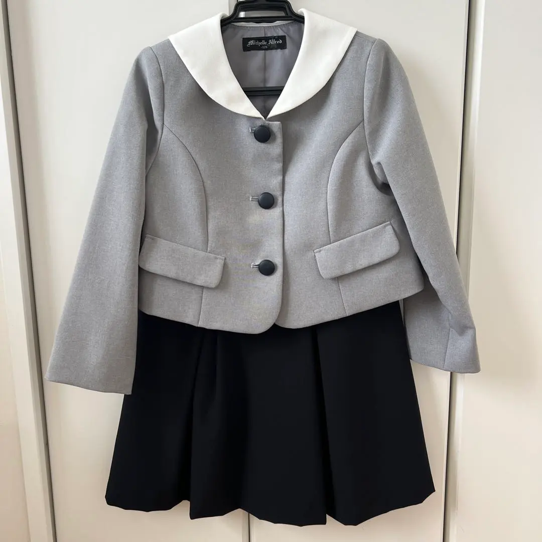 Thumbnail of Catherine Cottage Sailor Collar Suit Set, Gray, 120cm