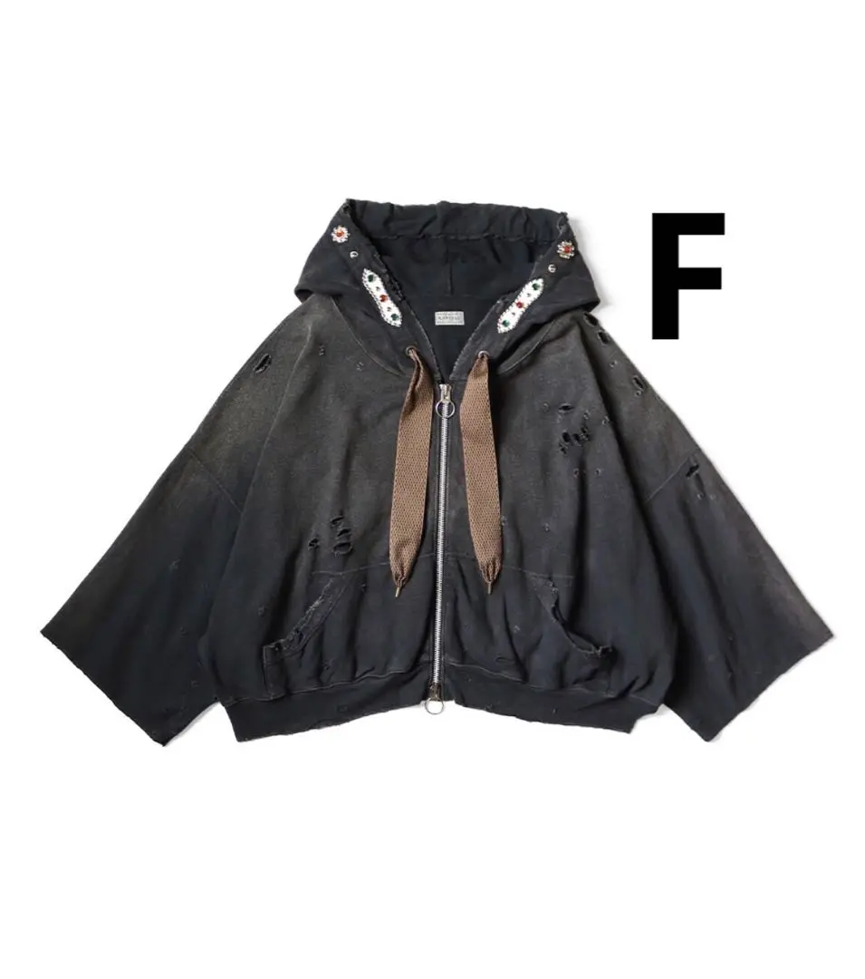justin着用 Kapital デビルフード スタッズ Boro Studs justin着用 Kapital デビルフード スタッズ Boro Studs - メルカリ