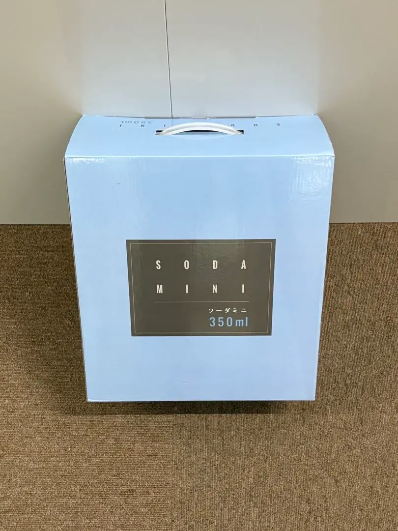 【新品】ソーダミニ 350ml 赤 RED 家庭用炭酸水メーカー Amazon.co.jp: ソーダミニ 旧タイプ 炭酸メーカー レッド SM1002