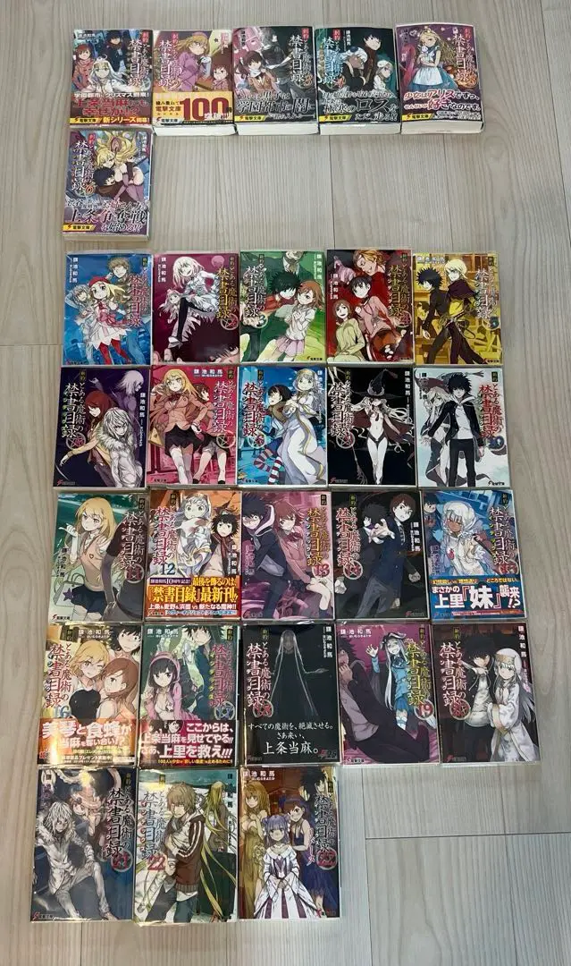 とある魔術の禁書目録 新約 創約 外典書庫 超電磁砲 全巻セット 計72冊 とある魔術の禁書目録 新約 創約 外典書庫 超電磁砲 全巻セット