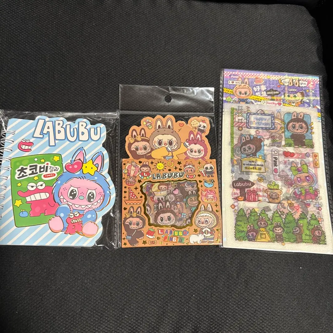 Thumbnail of LABUBU Character Sticker 2-Pack Memo Pad Set