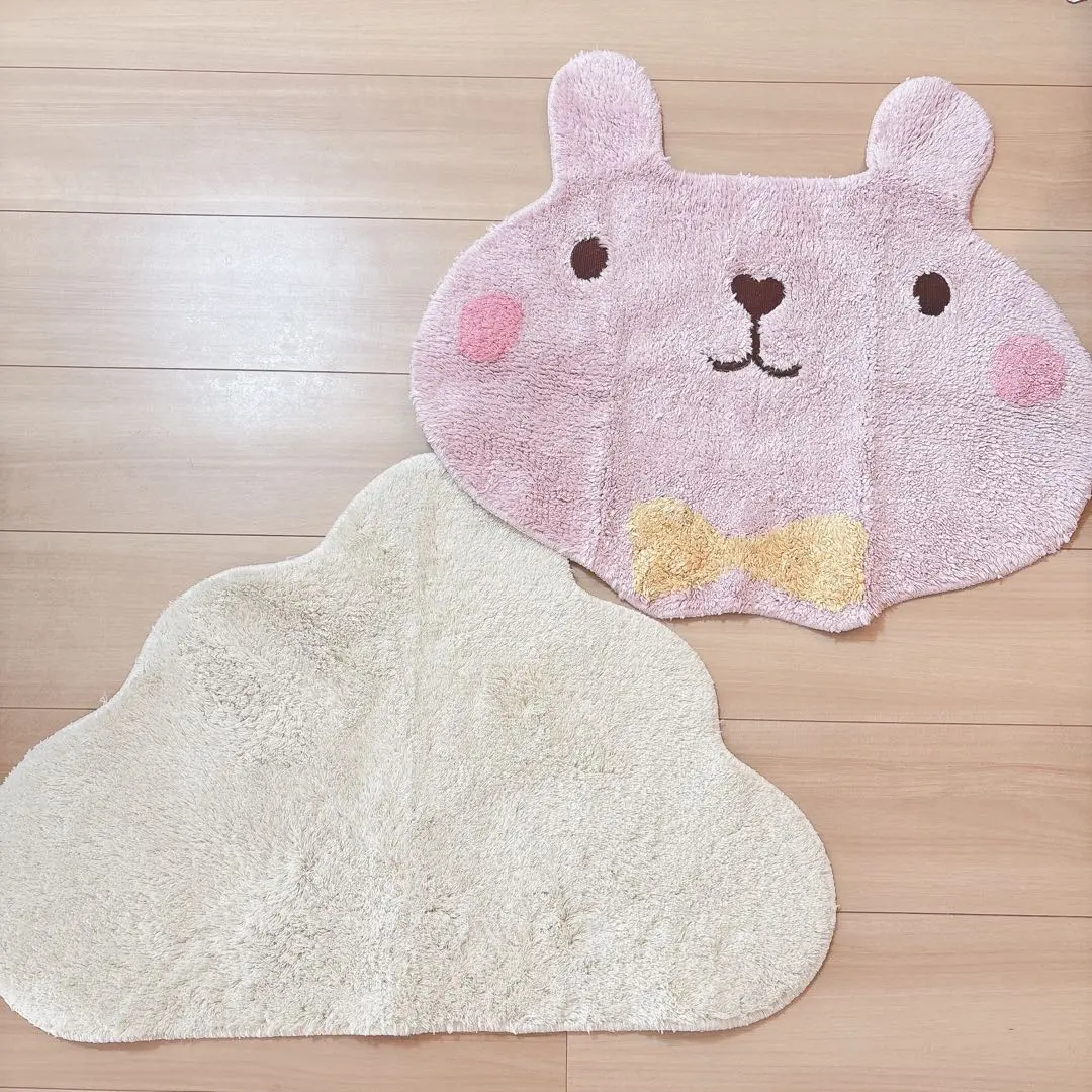 Thumbnail of Room mat, entrance mat, toilet mat, bath mat, interior mat, 2 pieces