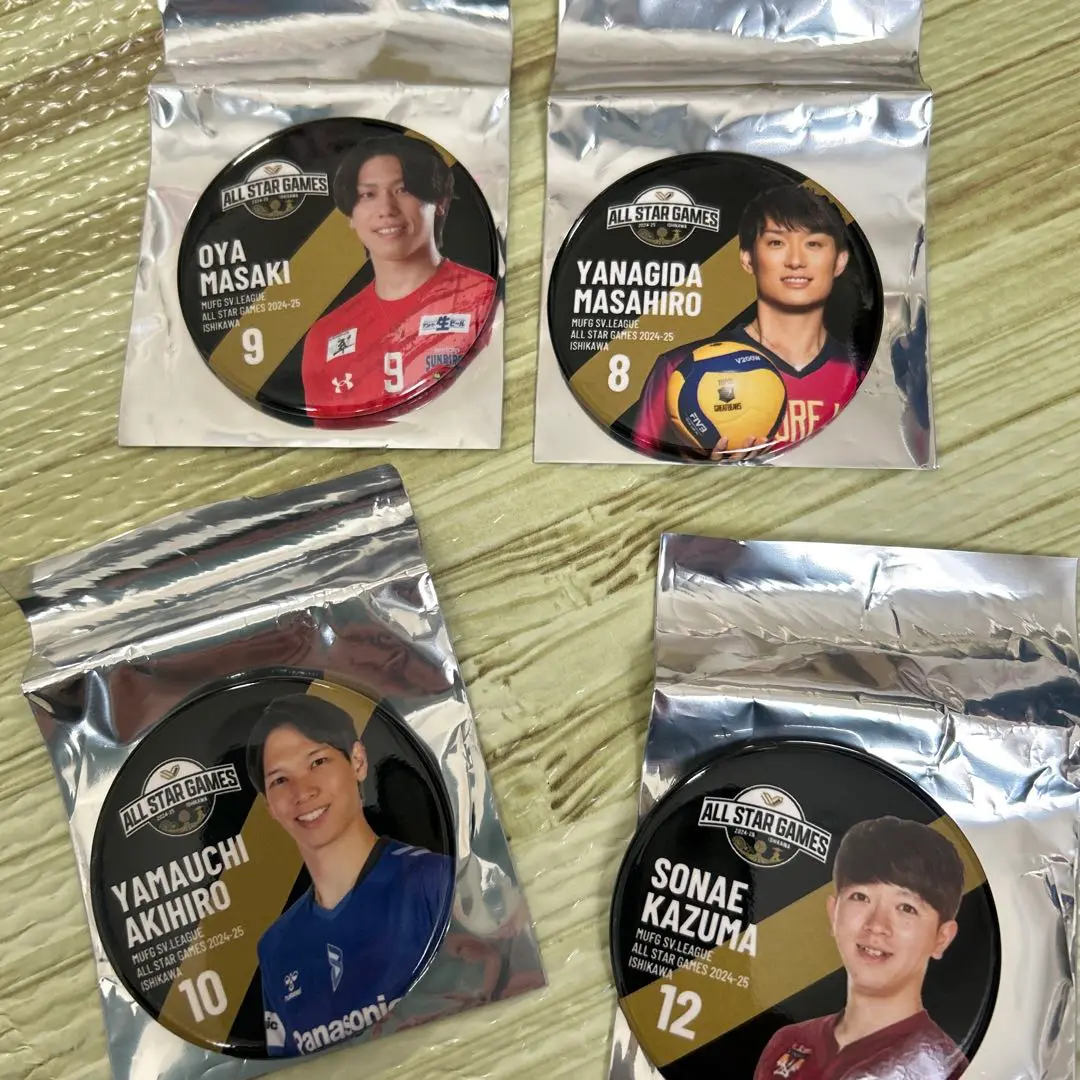 2025年最新】svリーグ オールスター 缶バッジの人気アイテム