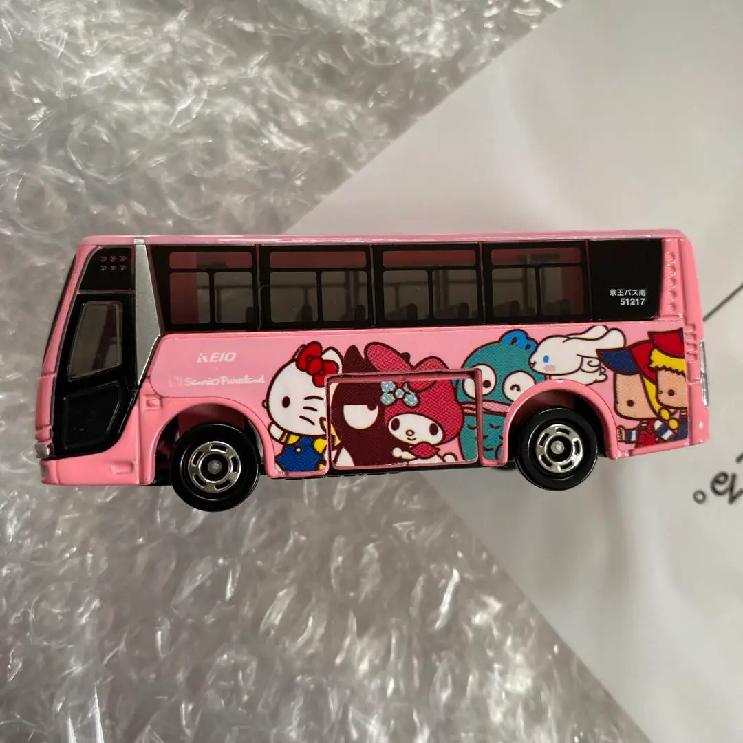☆新品未開封☆　トミカ　サンリオピューロランド号　　２台セット　京王バス トミカ サンリオピューロランド号 ピンク 京王バス - メルカリ