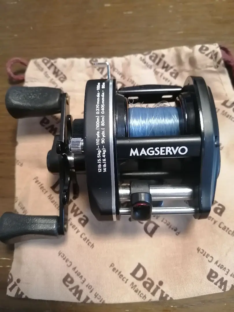 リール Daiwa Phantom MAGSERVO GS-15 DAIWA ダイワ ファントム マグサーボ GS-15 ベイトリール やや傷