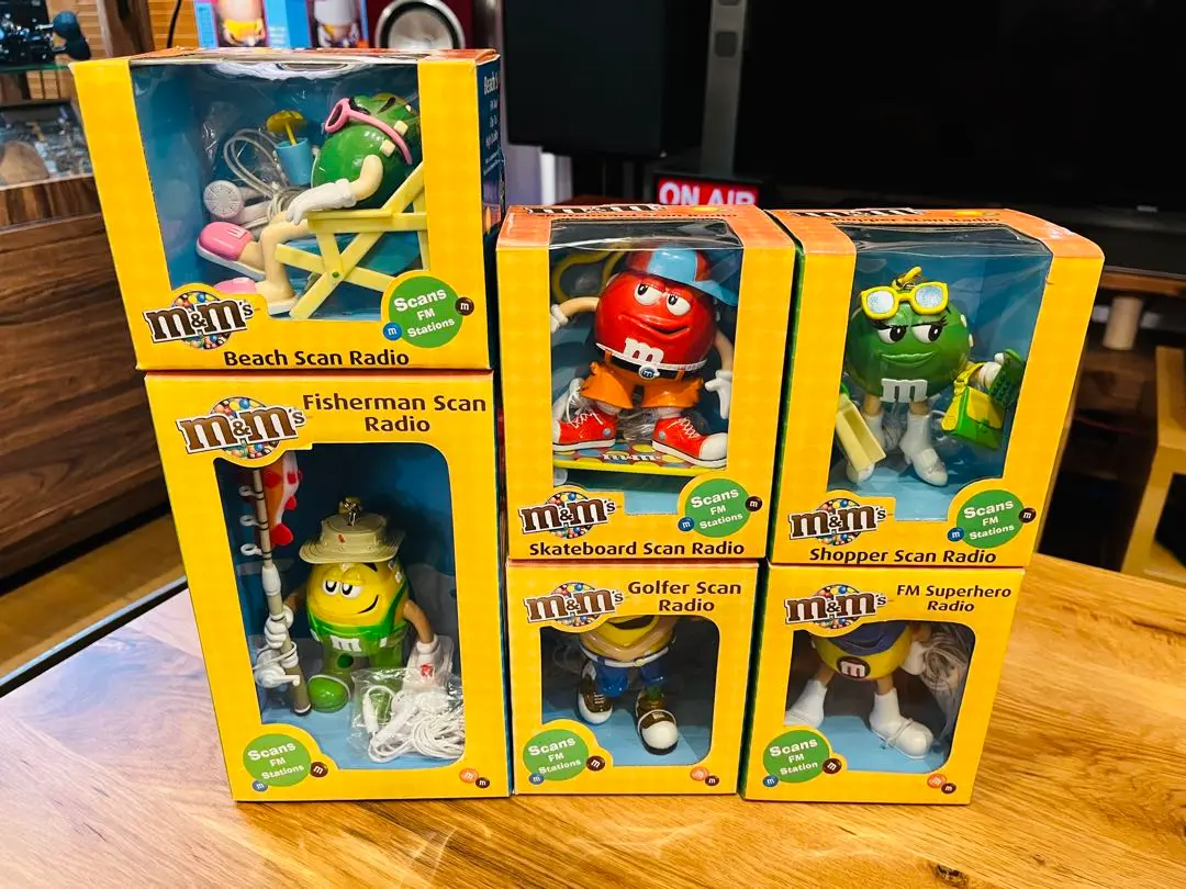 ★全種セット★ M&M's エムアンドエムズ スキャンラジオ ☆全種セット☆ M&M's エムアンドエムズ スキャンラジオ