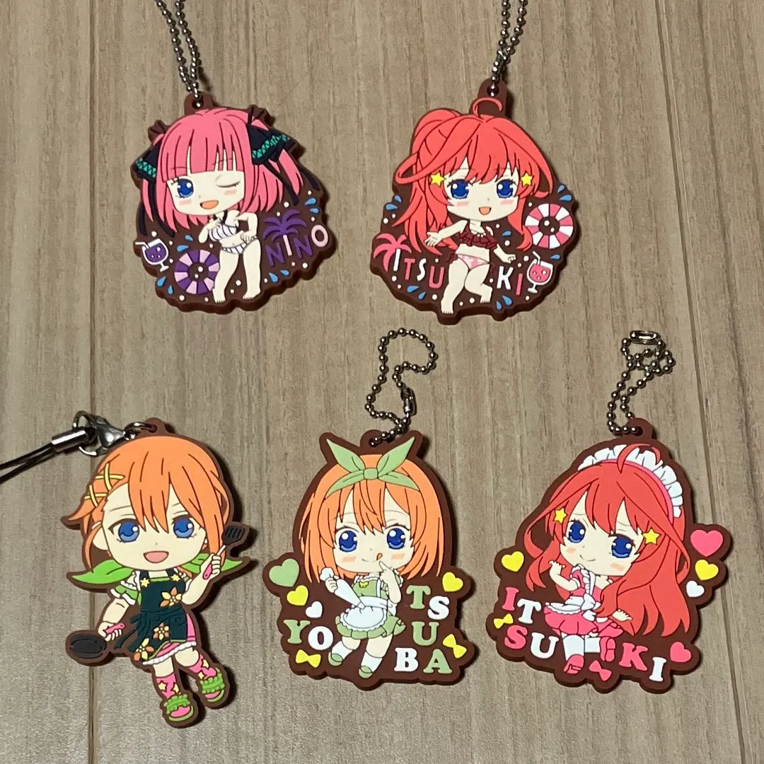 Thumbnail of The Quintessential Quintuplets Rubber Strap Set of 5