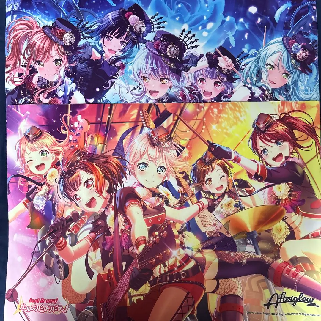 BanG Dream!アフターグロウ！美竹蘭！プレイマット！ Amazon | ブシロード ラバーマットコレクション Vol.212