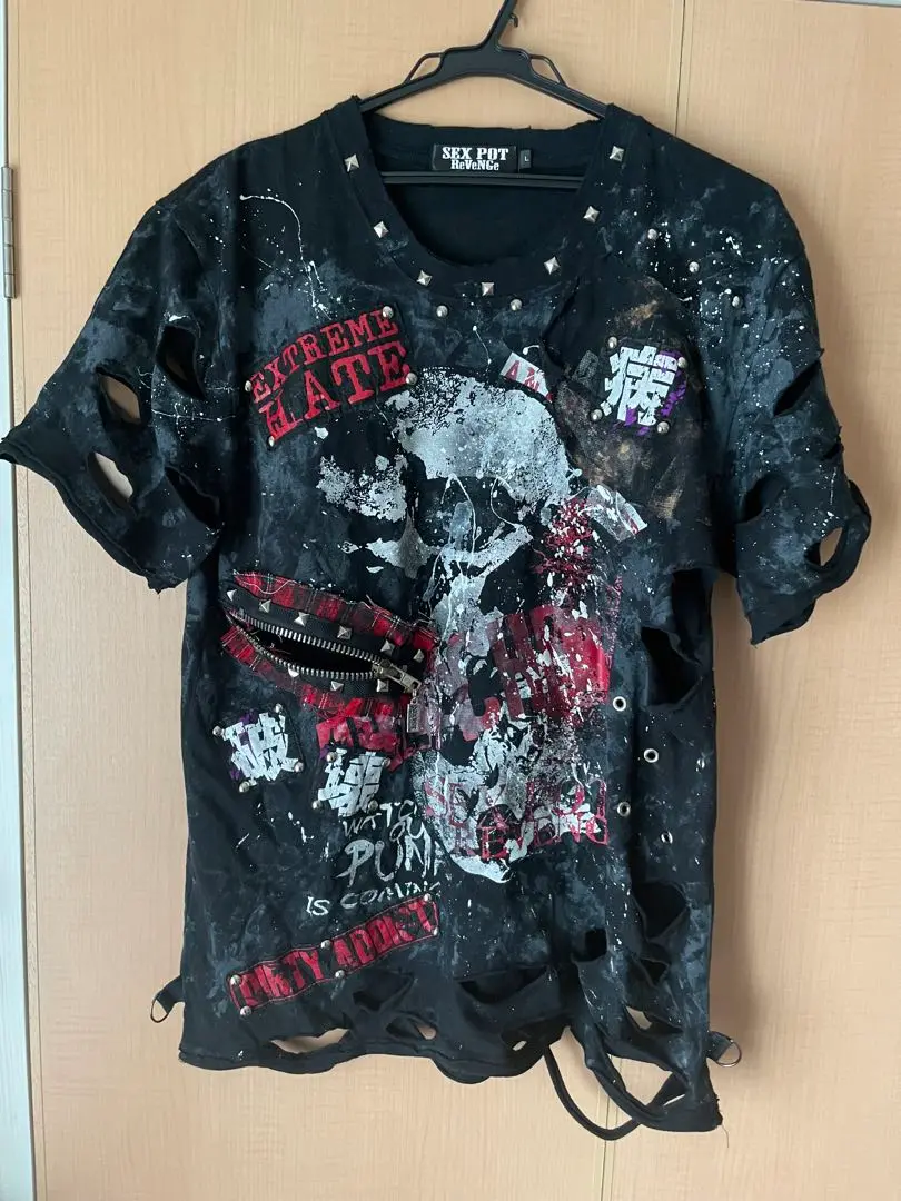 SEX POT ReVeNGeカスタムTシャツ セクポ SEX POT ReVeNGe - SEX POT ReVeNGe セックスポットリベンジ T