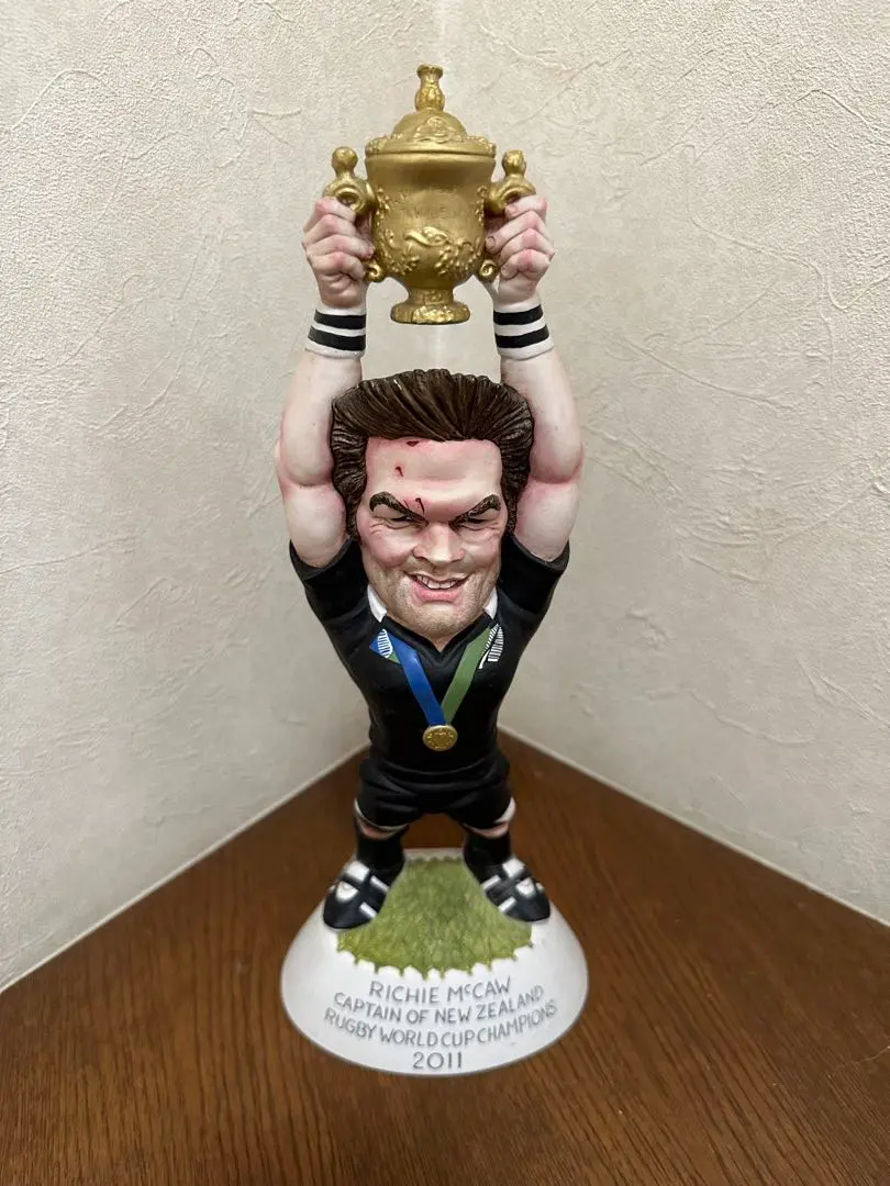 リッチーマコウ クッション ラグビー ボール オールブラックス レア リッチーマコウ クッション ラグビー ボール オールブラックス