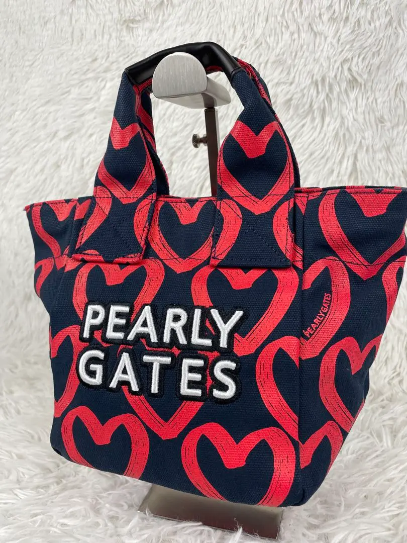 ★PEARLYGATES[パーリーゲイツ] ハンドバッグ ブラック ピンク★ 0340431904_14.jpg