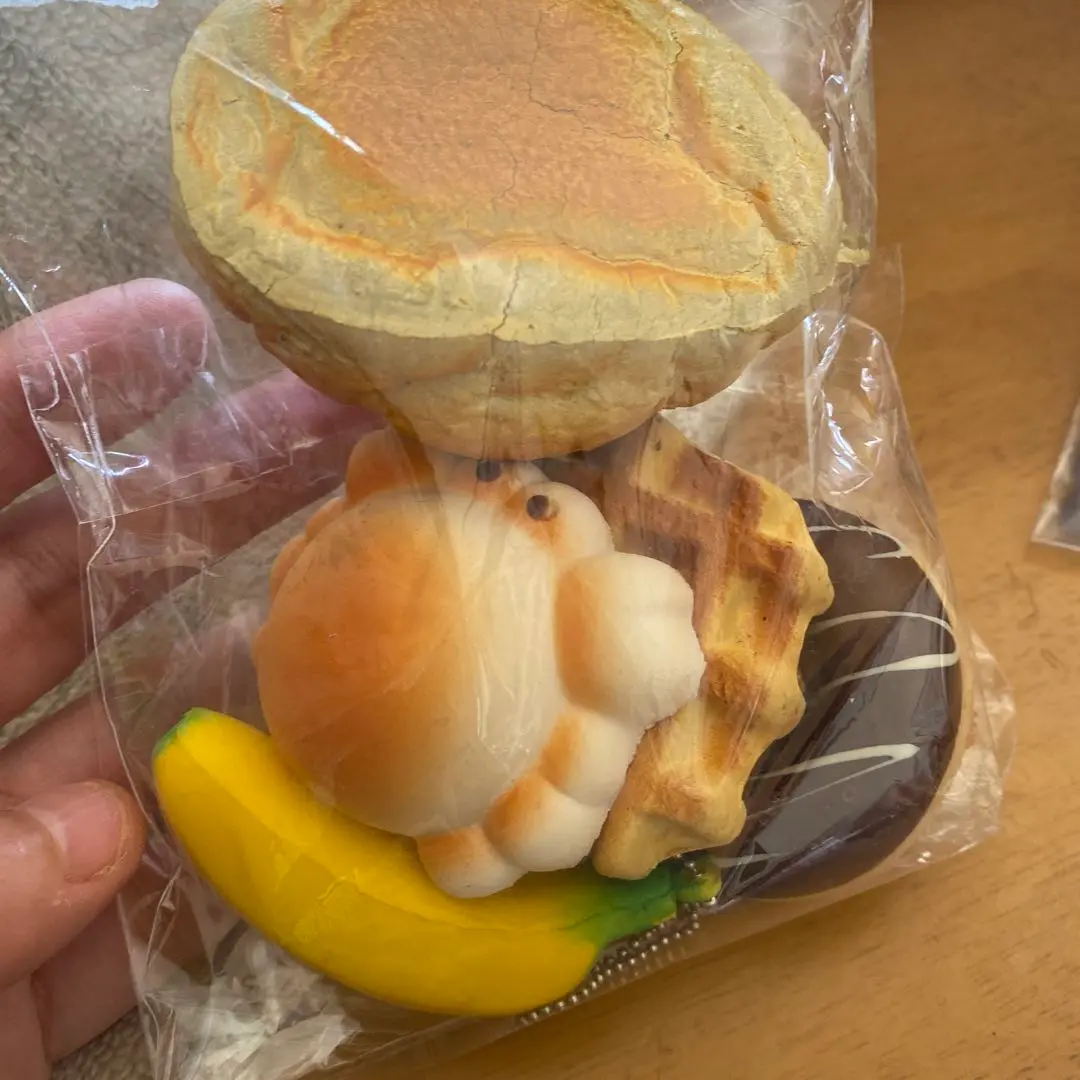 かにぱん　すくいーず　ふわふわ　ベーカリー スクイーズ ふわふわ マリーナベーカリー カニパン カメパン 2点