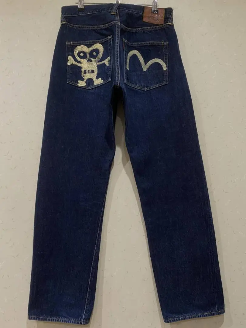 エヴィス エビス No1 SPECIAL LOT 2001 デニムパンツ EVISU エヴィス Lot.2001 No.1 SPECIAL GATAGATA デニムパンツ