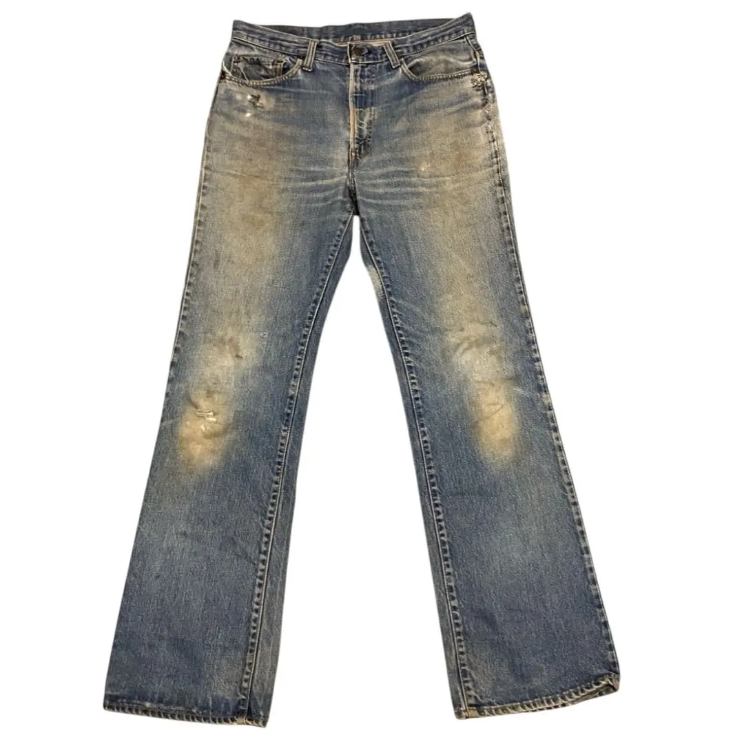 Thumbnail of Vintage 70s Levi's 517 66 Late Model Denim Pants 42 Talon