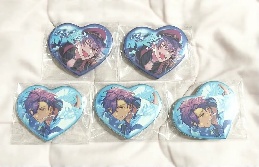 偶像夢幻祭 心形徽章 大神晃牙 乙狩阿多尼斯 的縮圖