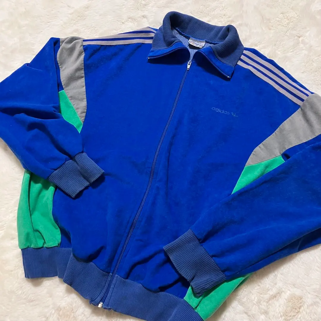 Thumbnail of ✨Super Vintage✨ 70s Ventex Adidas Velour Jacket