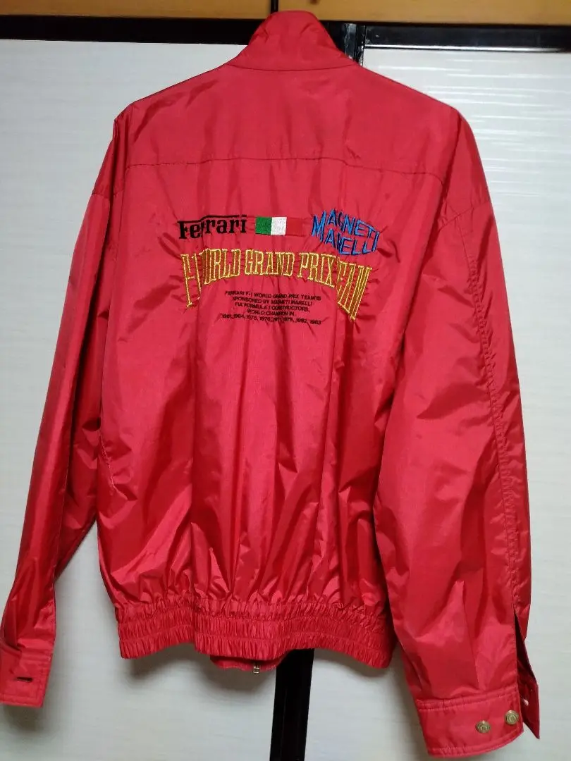 Ferrariフェラーリ/マニエッティ・マレリ 90sジャケット Ferrariフェラーリ/マニエッティ・マレリ 90sジャケット - メルカリ