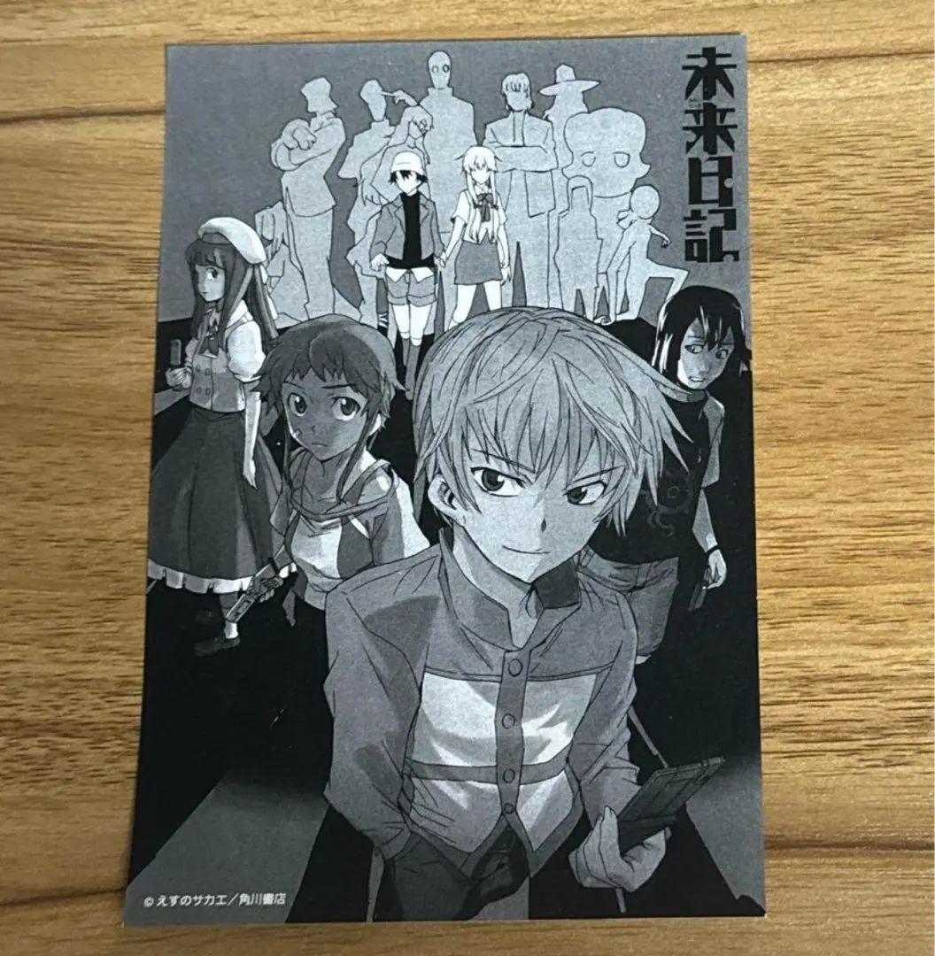 未来日記 特典 マウスパッド マウスパッドシール 我妻由乃 天野雪輝 未来日記 4巻特典 イラストペーパー 天野雪輝 我妻由乃 - メルカリ