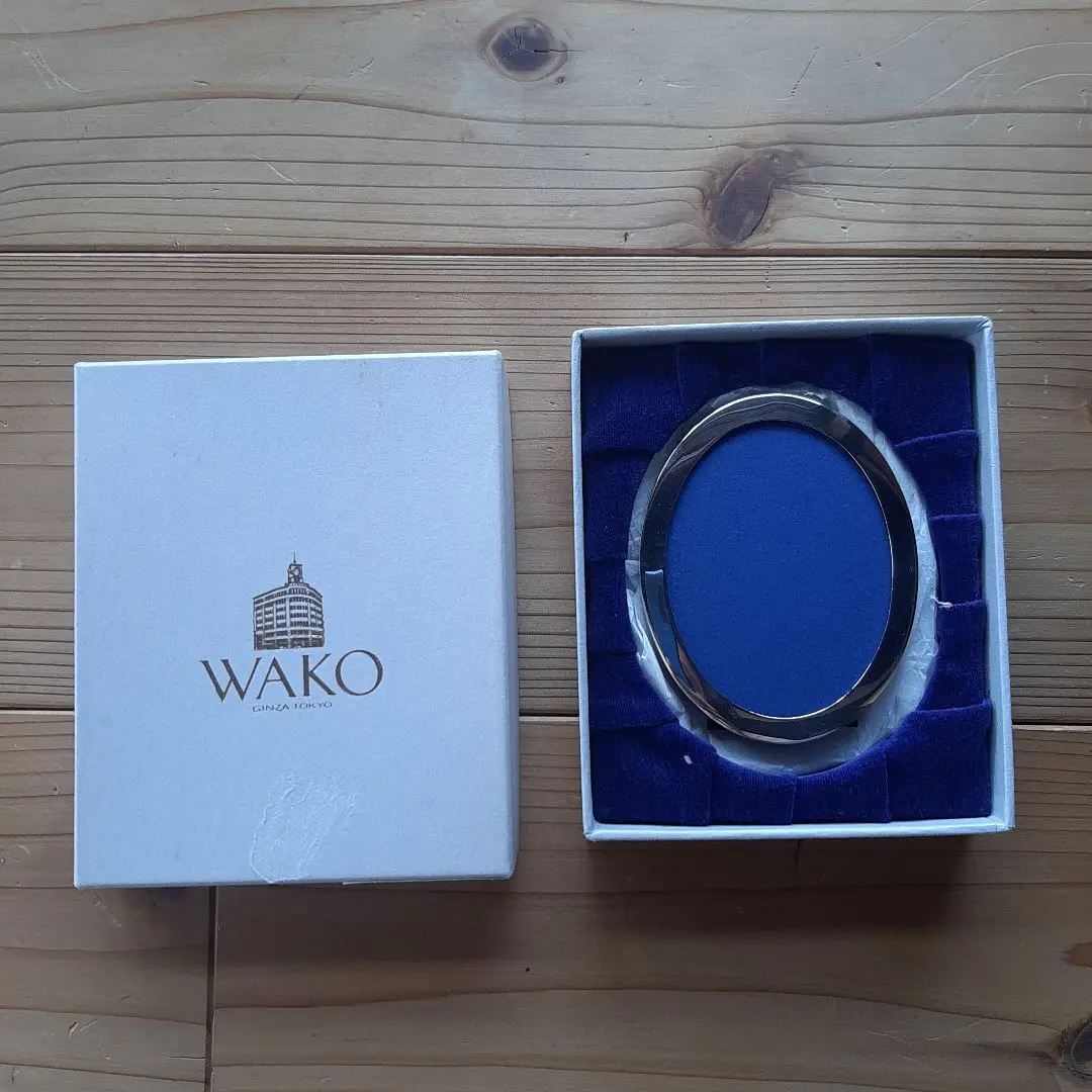 銀座ワコー　WAKO 銀製フォトフレーム　SILVER970 唐草模様　写真立て 銀座ワコー WAKO 銀製フォトフレーム SILVER970 唐草模様 写真