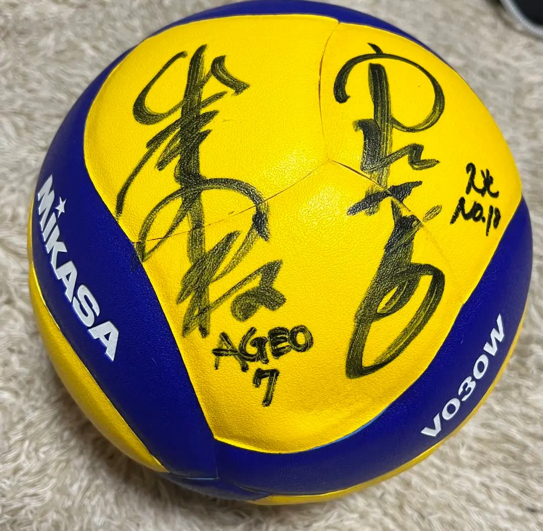 Mikasa 久光スプリングス　中島　大竹　万代　選手　サインボール 2025年最新】久光スプリングス サインボールの人気アイテム