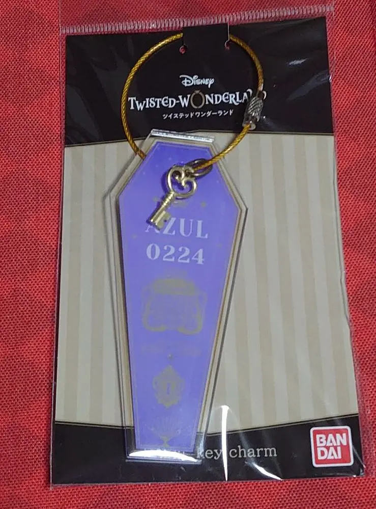 Thumbnail of Twisted Wonderland Room Key Charm Azul Ashengrotto