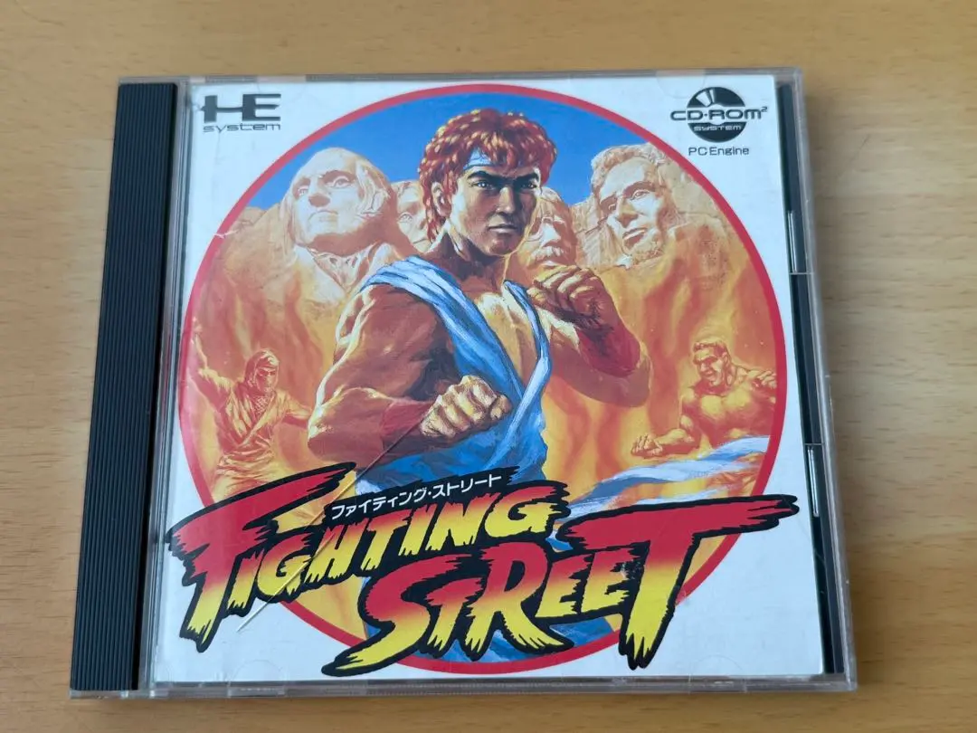 PC Engine ソフト ファイティングストリート Fighting Street (ファイティング・ストリート) - PC Engine