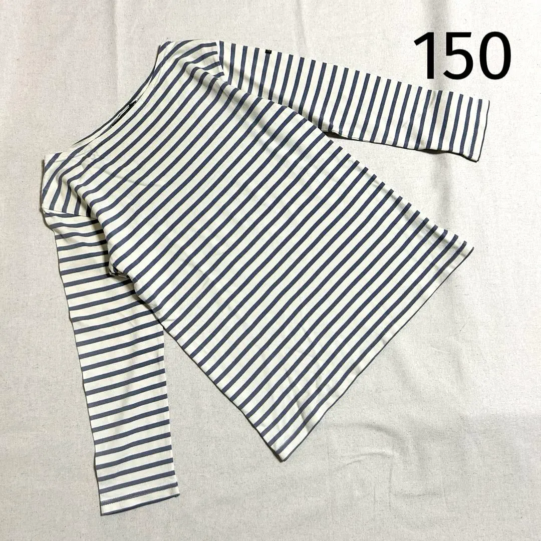 Thumbnail of Denim & Dungaree ☆ Border Cut-and-Sewn Top 150 FITH For Moms Too