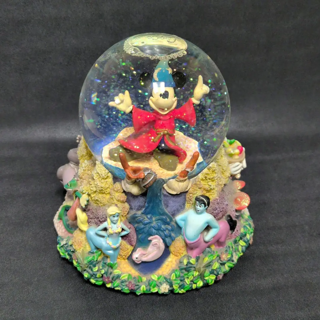希少 Disneyディズニーミッキー万華鏡オルゴールファンタジアFANTASIA 希少 Disneyディズニーミッキー万華鏡オルゴールファンタジア