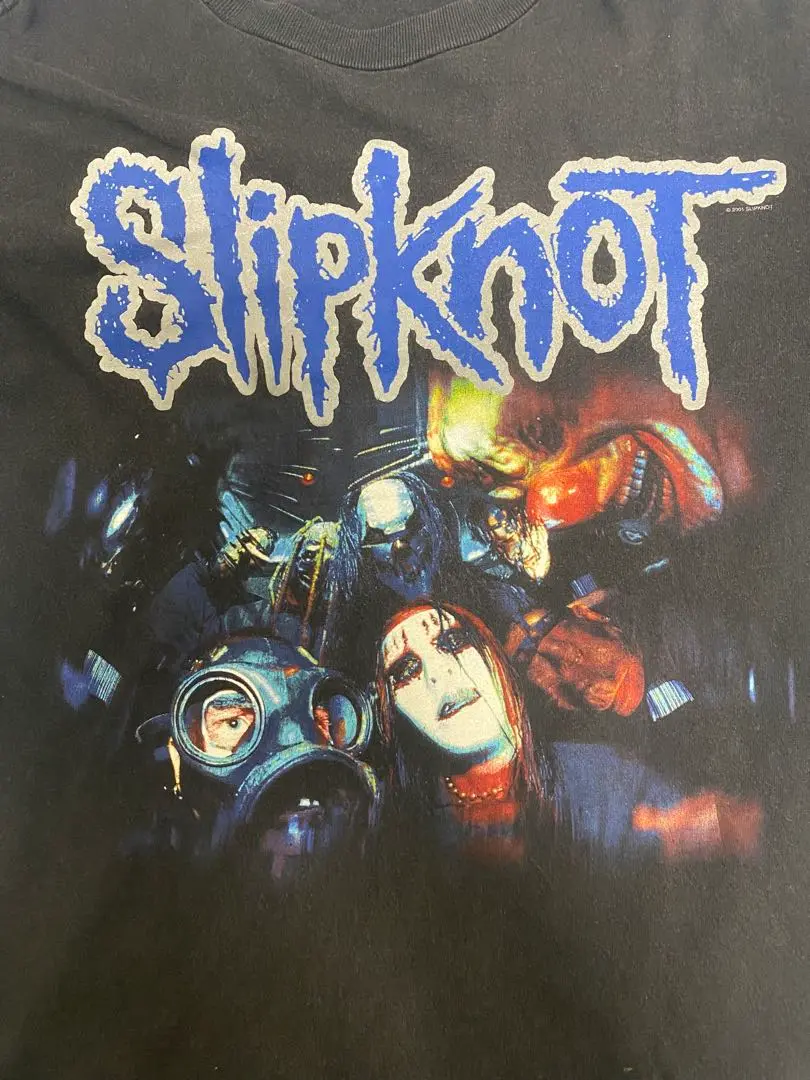 slipknot バンドT オレンジ XL 2001年 バーコード 2025年最新】SlipKnot tシャツ 2001の人気アイテム - メルカリ