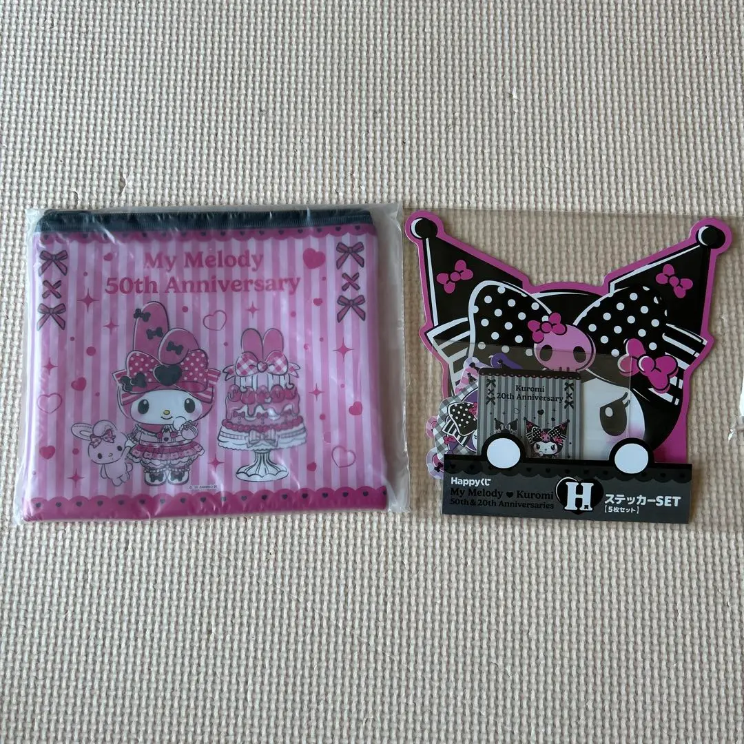 Thumbnail of Kuromi My Melody Ichiban Kuji 2-piece set: Prize E, Prize H