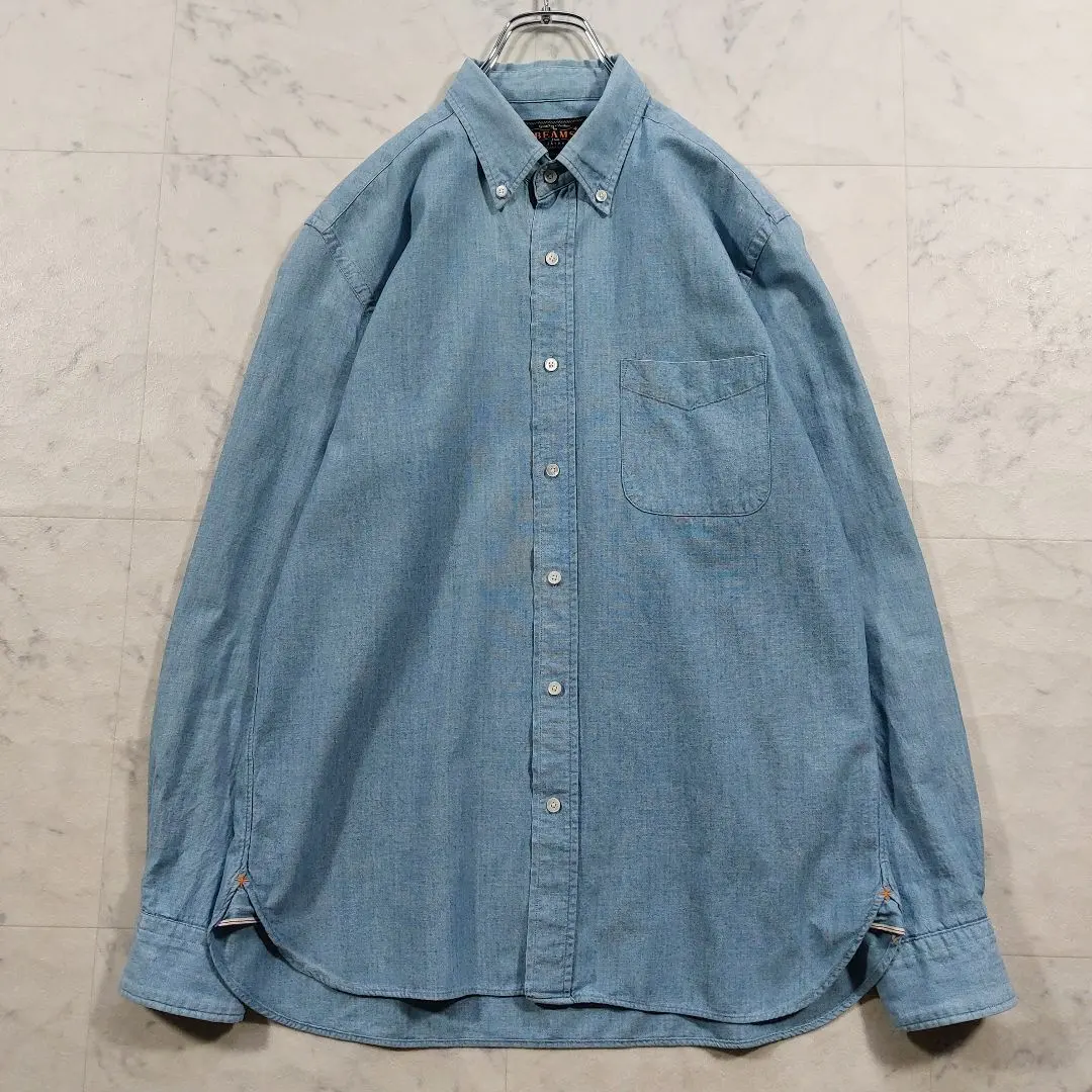 Thumbnail of BEAMS PLUS Chambray Shirt M Button Down
