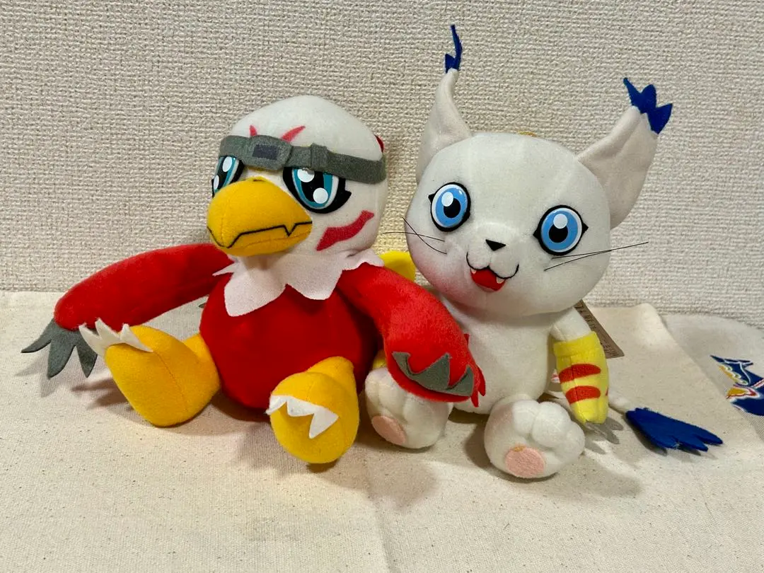 Thumbnail of Digimon Adventure 02 Pico Pico Hammer Plush Tailmon & Hawkmon