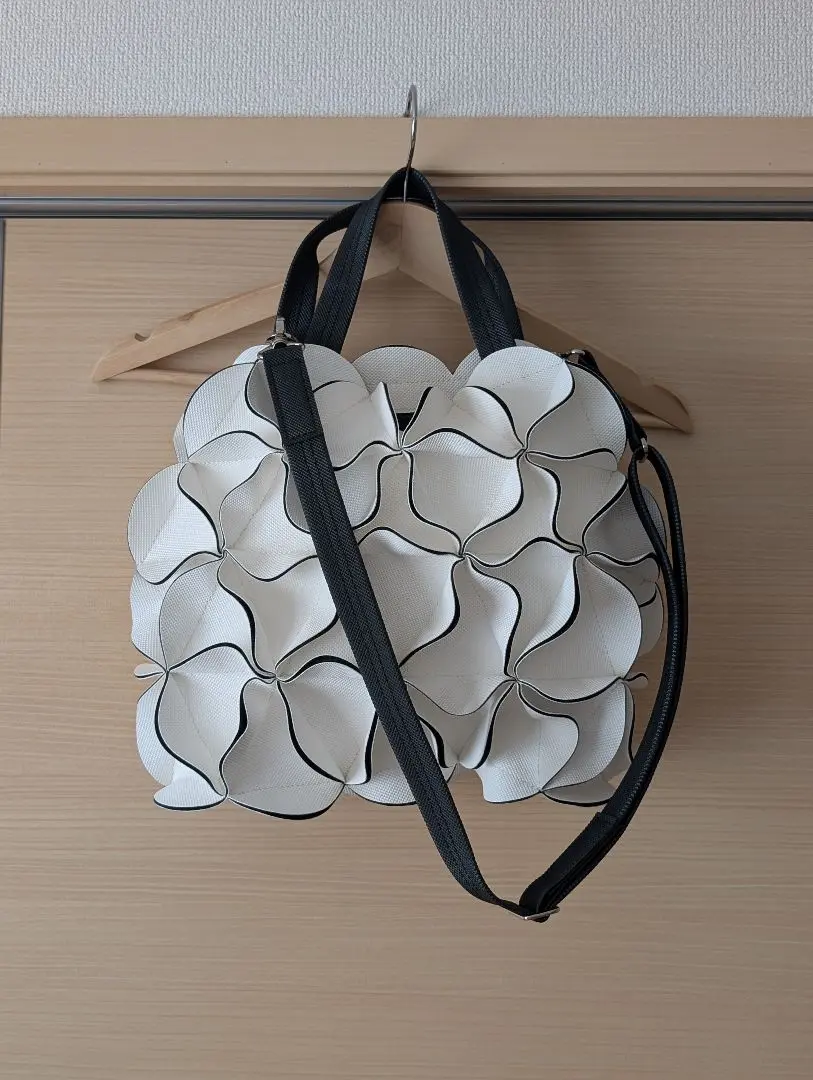 EＬＥＭＯＯＤ　エレムード　2WAY ショルダーバック ハンドバッグ　花　新品 1_7b2f1d1a18c55bb262a5fc61be8c