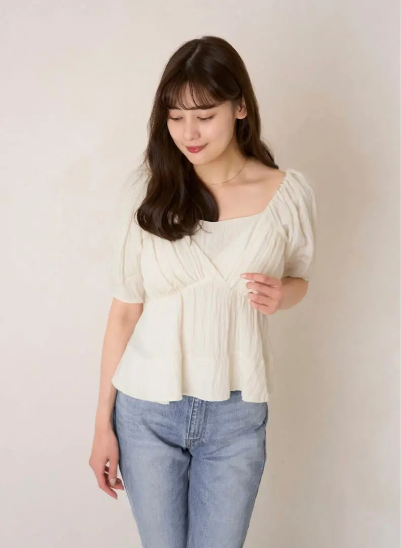 トップス Random Pleated 2Way Top 2025年最新】RANDOM pleated 2wayの人気アイテム - メルカリ