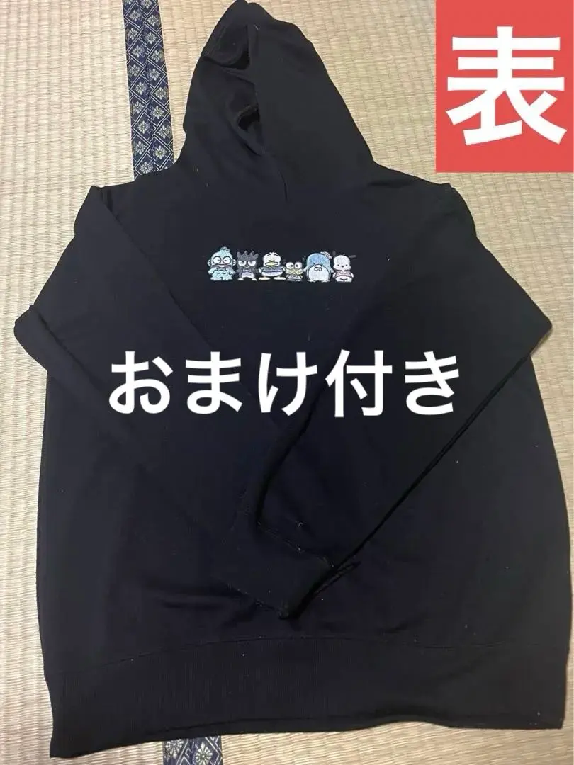 Thumbnail of Sanrio Hoodie Black L Men's Women's with Bonus