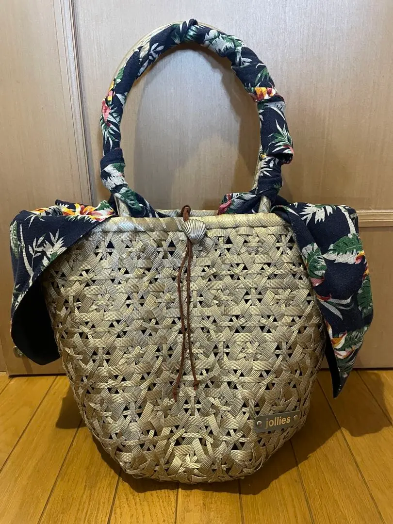 jollies/ジョリーズ しゃれ カゴバッグ M 限定モデル GENKING