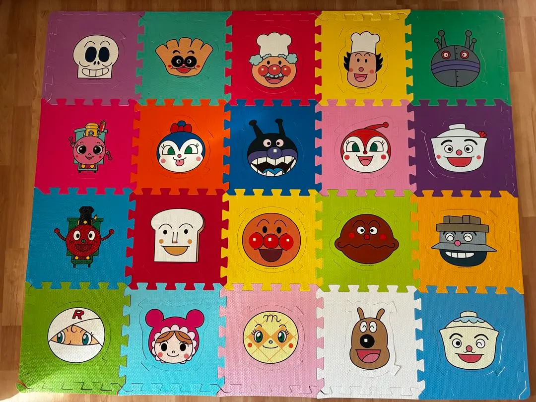 Thumbnail of Anpanman Joint Mat 20-Piece Set Puzzle Mat Educational Toy ②