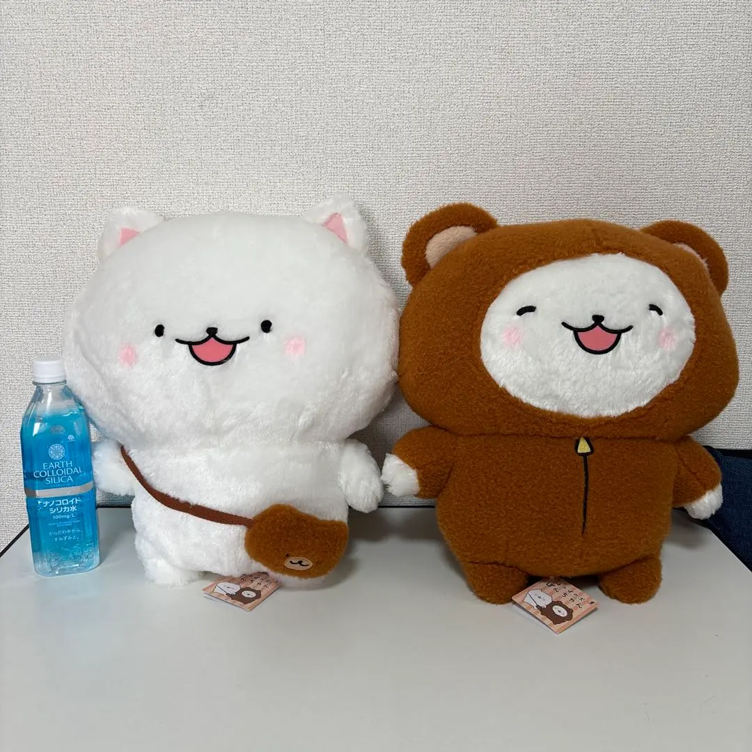ほのぼの犬　ぽんちゃん　ぬいぐるみ　ペアセット 2025年最新】ほのぼの犬ぽんちゃん ぬいぐるみの人気アイテム
