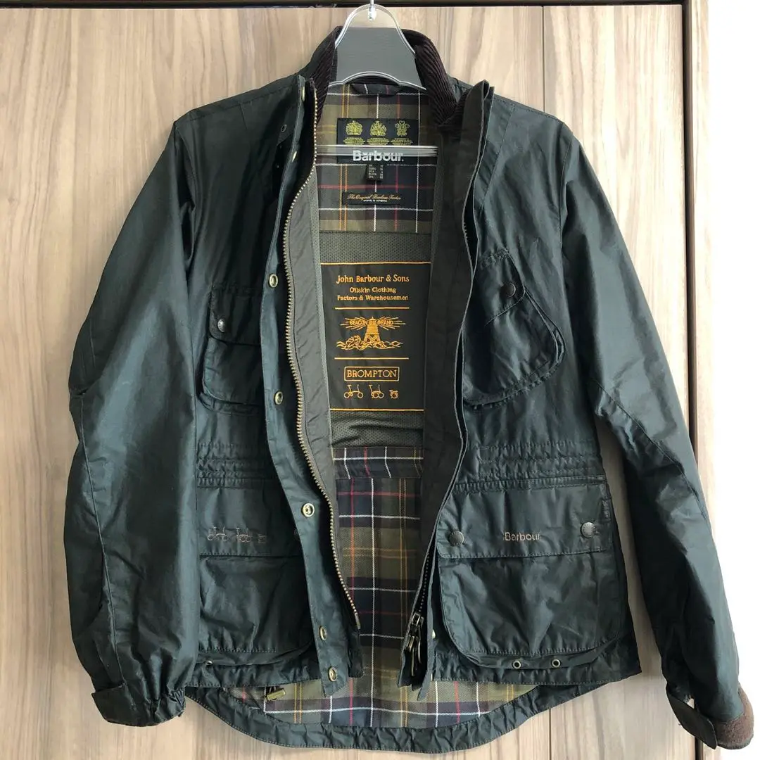 激レアBarbour×Brompton ナイロンジャケット
