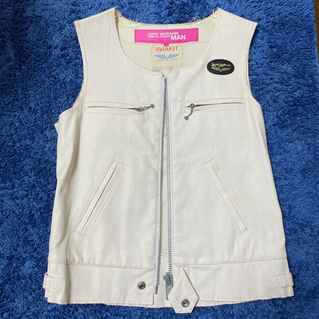 ジュンヤワタナベマンピンク　コムデギャルソン　ルイスレザーコラボ 中古・古着通販】JUNYA WATANABE MAN PINK (ジュンヤワタナベ