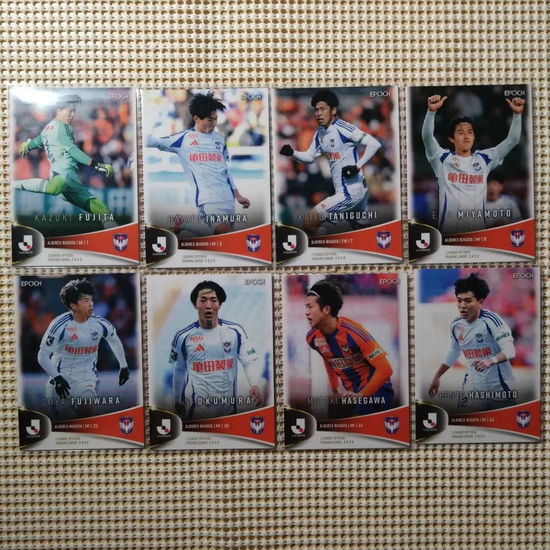 Thumbnail of Albirex Niigata J-League Official Trading Cards