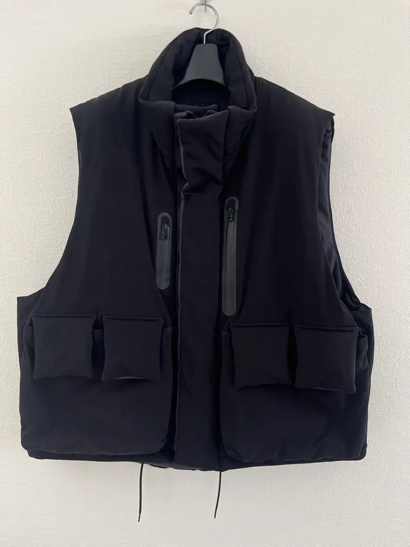 【新品未使用】ROTOL ロトル ダウンベスト 2024aw新作 サイズ3 未使用 ROTOL CURVY DOWN VEST サイズ3 ブラック R24WOYC02
